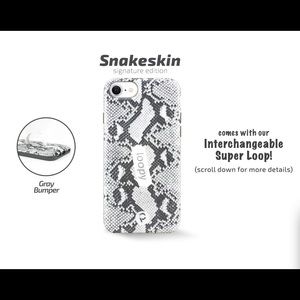 iPhone 8+ Loopy Snakeskin Case